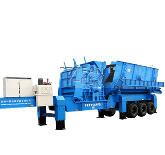 反擊式移動破碎站