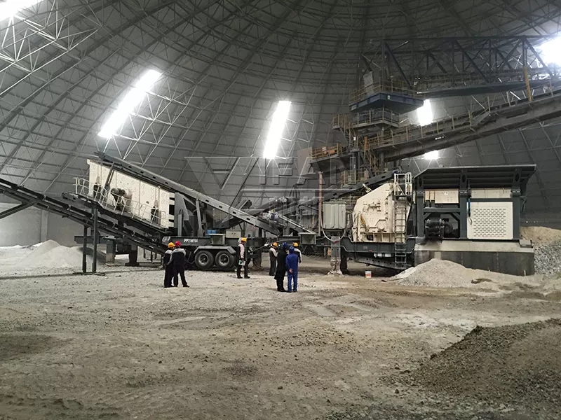 ��(li��n)ˮ��ʯ��ʯ���ϼӹ����a(ch��n)���F(xi��n)��